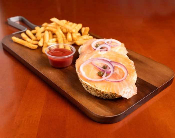 Bagel au saumon fumé