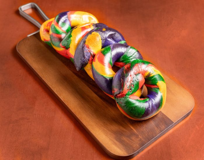 Bagels arc-en-ciel