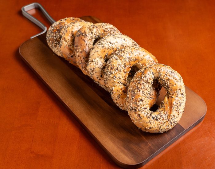 Bagels tout garnis